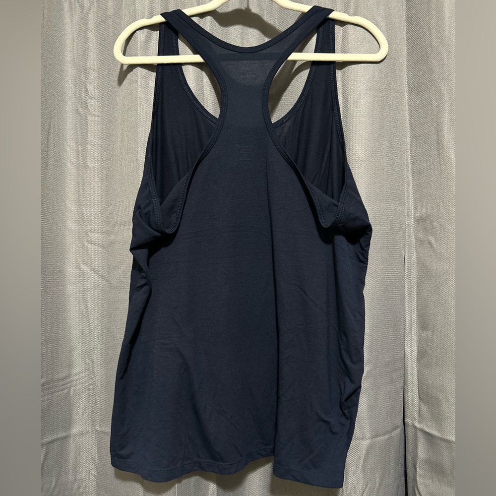 Blue Racerback Tank Top - Picture 3 of 7